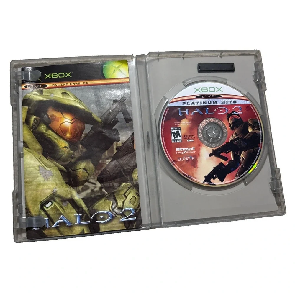 Halo 2 (Original Microsoft Xbox, 2004) CIB ⭐️Disc Excellent Or Near Mint Tested